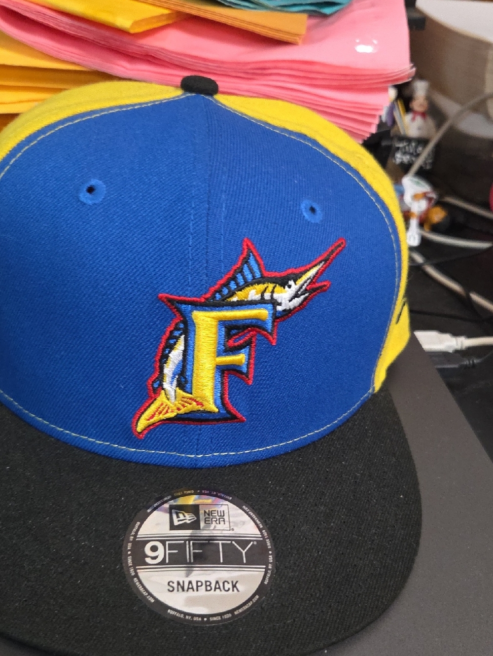 New Era Miami Marlins Cooperstown Fitted Hat Vintage MLB Cap